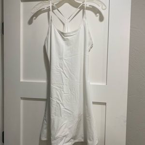 White Outdoor Voices Exercise Dress